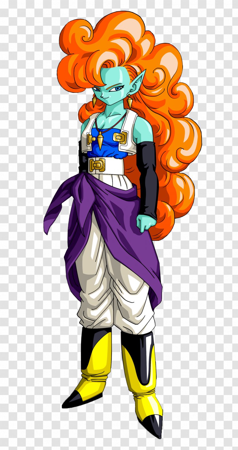 Zangya Gohan East Kaiō-shin Dragon Ball FighterZ Chi-Chi - Watercolor Transparent PNG