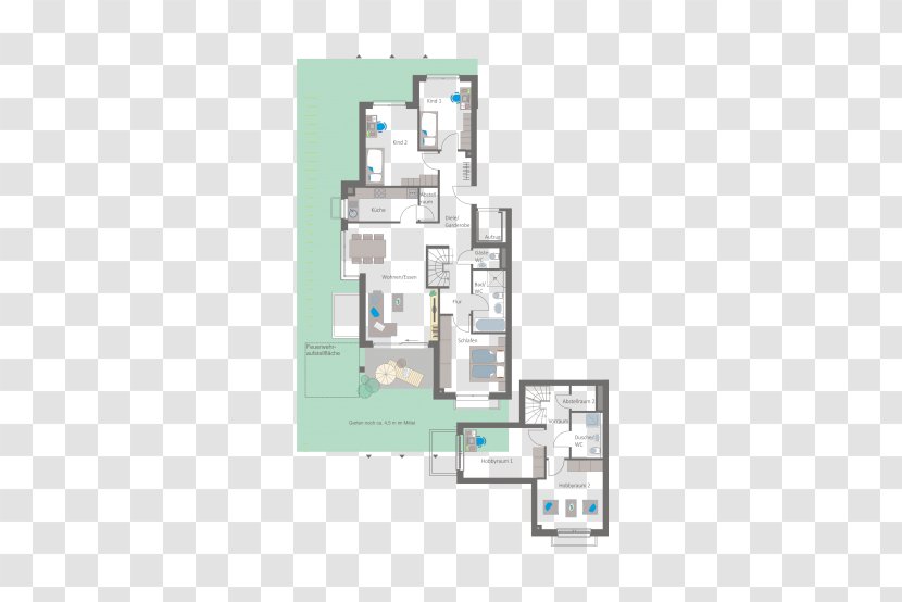 Floor Plan Angle Square - Elevation Transparent PNG