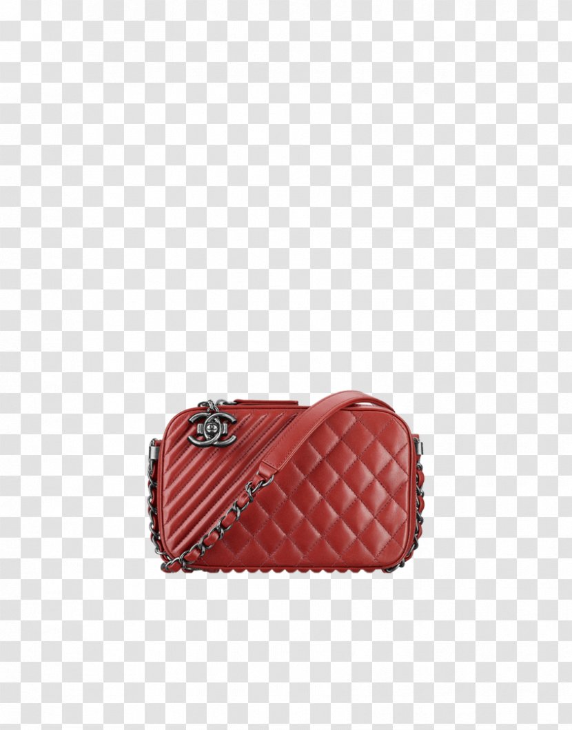 Chanel Red Handbag Coin Purse Transparent PNG