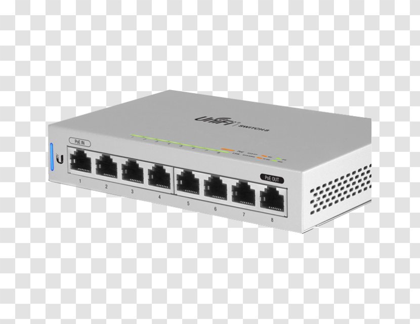 Ubiquiti UniFi Switch Network Power Over Ethernet Networks Gigabit - Stereo Amplifier - Computer Transparent PNG