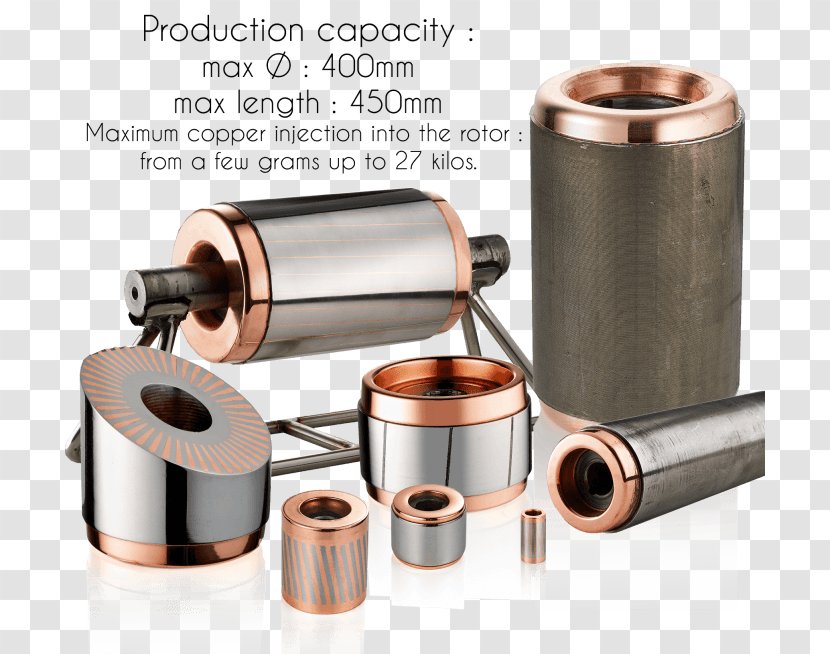 Copper Rotor Electric Motor Induction Engine - Servomotor - Stove Transparent PNG