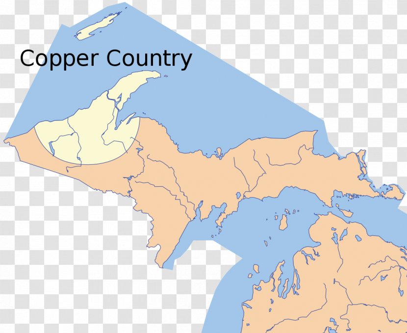Keweenaw County, Michigan Peninsula Leelanau Lake Superior Copper Island - Ecoregion - Korean Transparent PNG