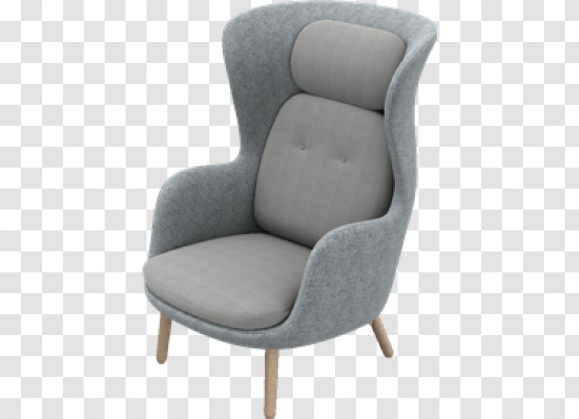 Wing Chair Fritz Hansen Egg Eames Lounge - Designer Transparent PNG