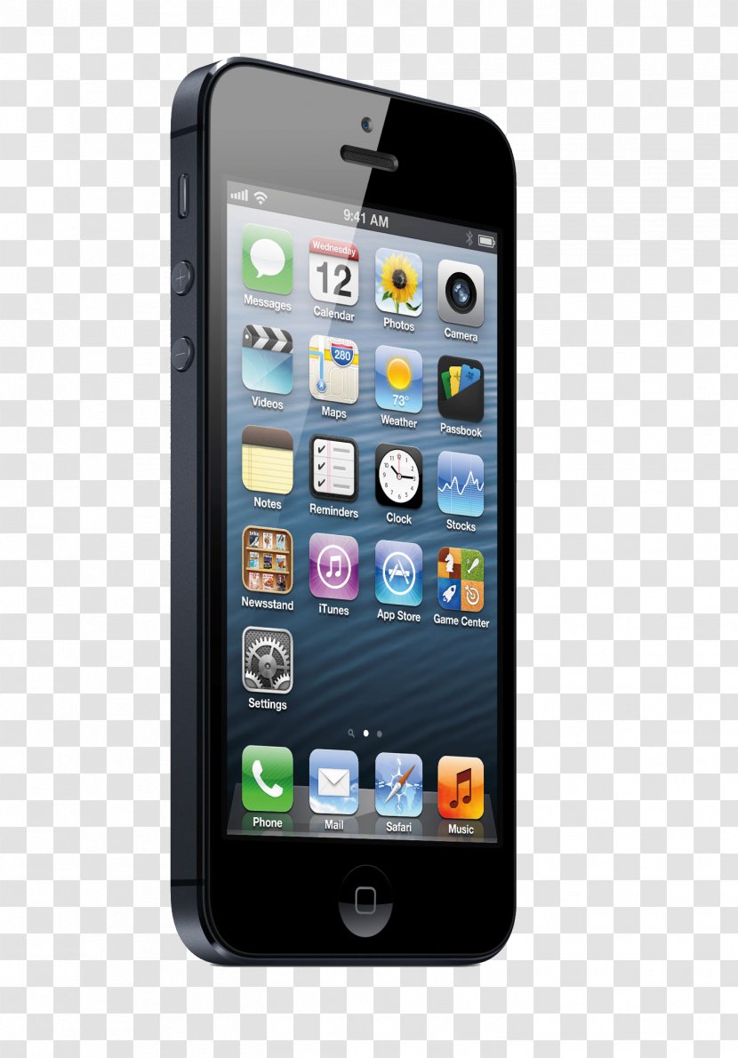 IPhone 5 X Smartphone Telephone Computer - Feature Phone - Iphone Transparent PNG