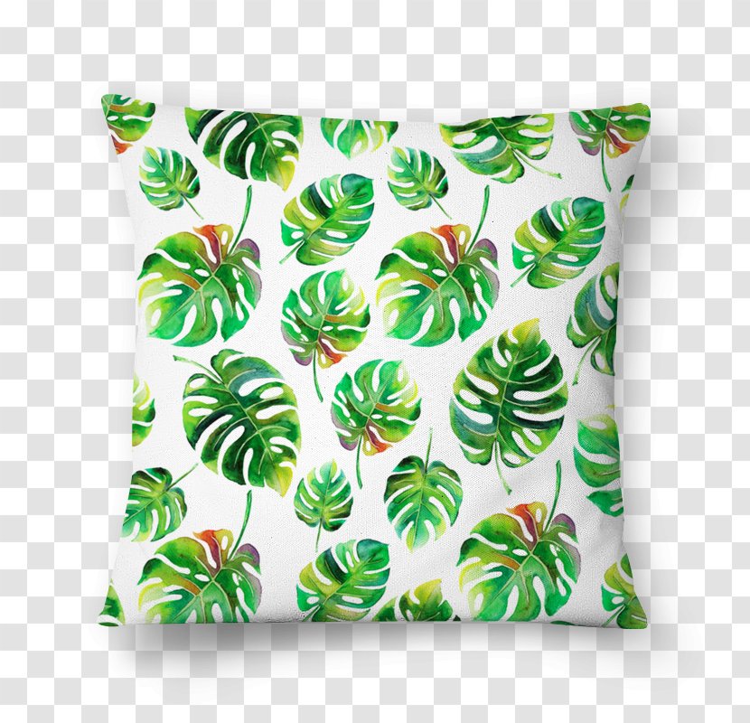 T-shirt Leaf Throw Pillows Art Cotton - Cushion - Posters Decorative Palm Leaves Transparent PNG