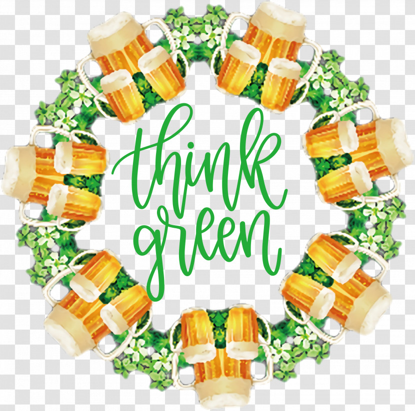 Think Green St Patricks Day Saint Patrick Transparent PNG