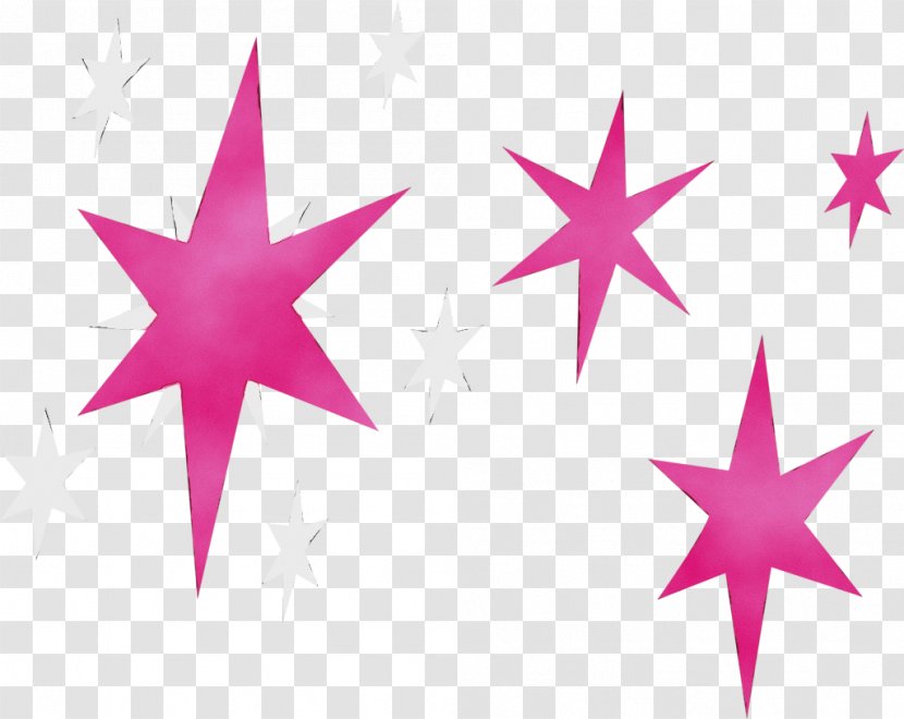 Pink Star Magenta Pattern Clip Art - Symmetry Transparent PNG