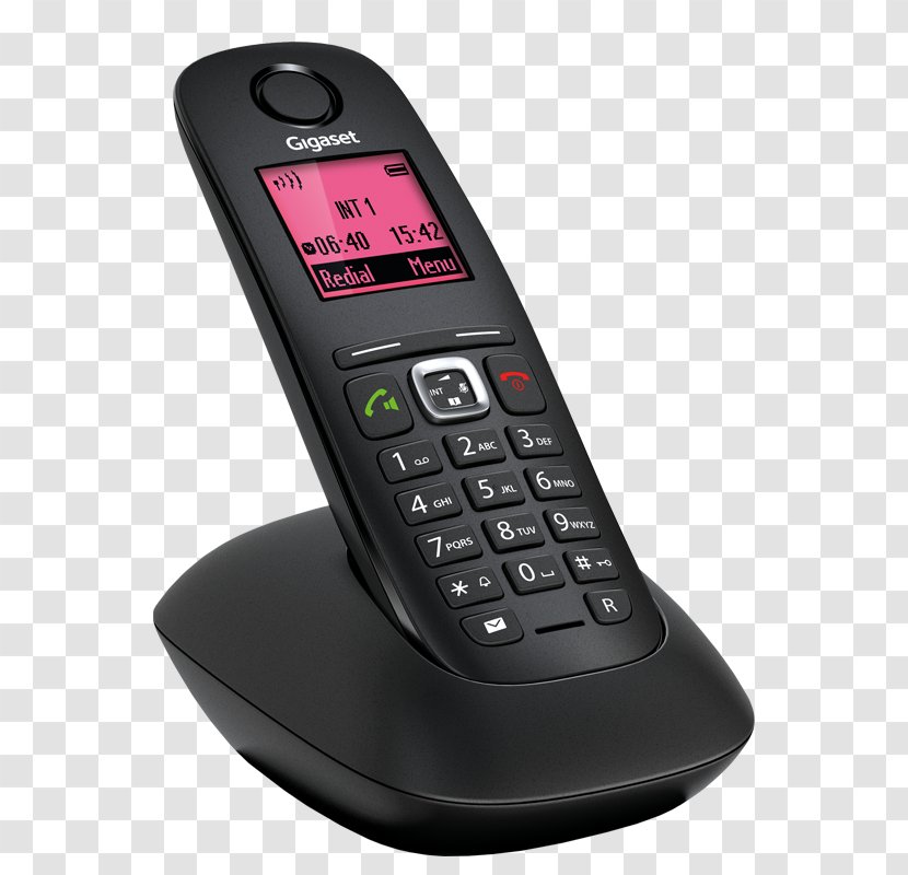 Digital Enhanced Cordless Telecommunications Telephone Gigaset A540 Communications - Mobile Phone - Multimedia Transparent PNG