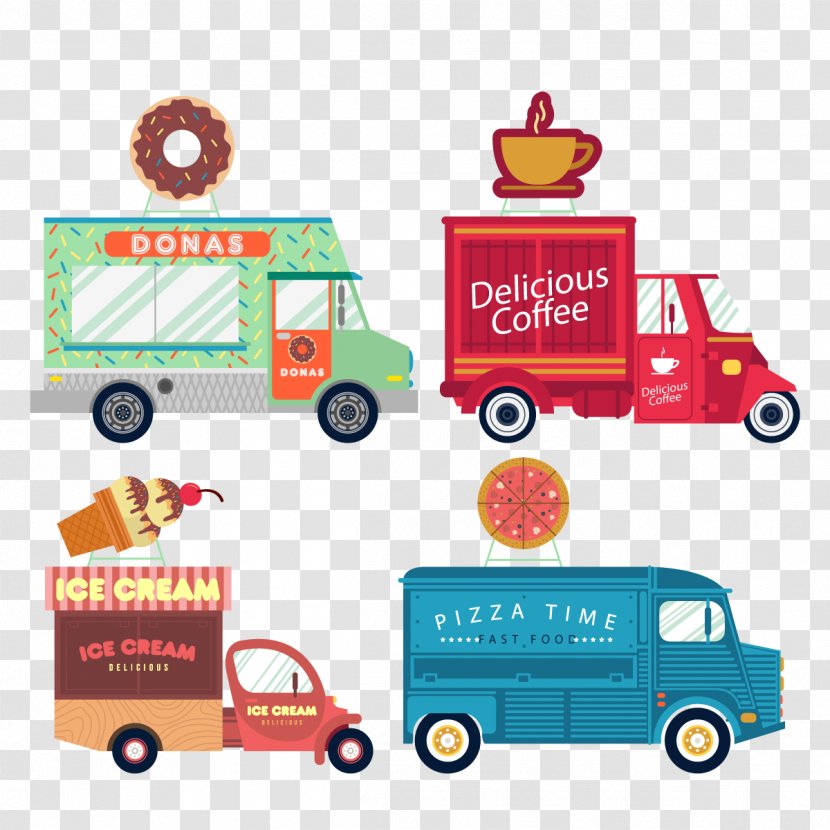 Vector Coffee Diner - Toy Transparent PNG
