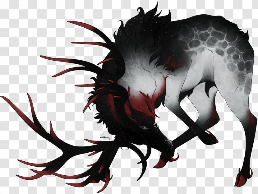 Demon The Endless Forest Illustration Death Desktop Wallpaper - Blackening - Mythical Creature Transparent PNG