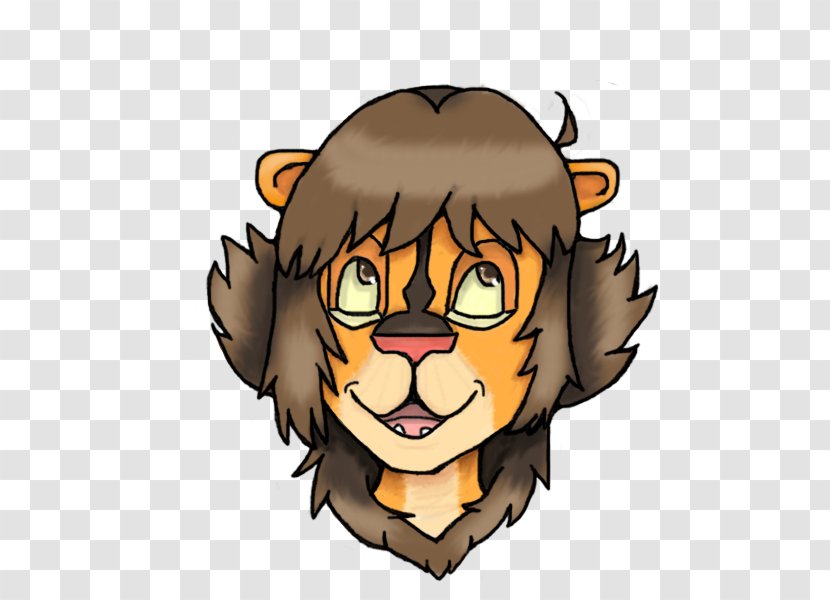 Lion Big Cat Mammal Pet - Tree Transparent PNG
