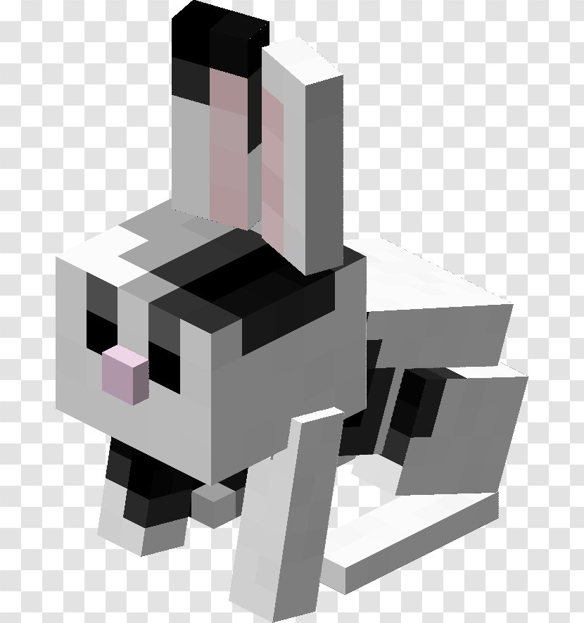 Minecraft: Pocket Edition European Rabbit Bunnies, Bunnies - Minecraft - Three Transparent PNG