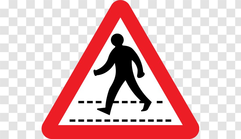 Road Signs In Singapore Traffic Sign Zebra Crossing The Highway Code - Footbridge - United Kingdom Transparent PNG