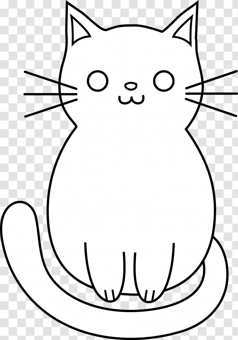 Cat Kitten Drawing Clip Art - Cartoon Transparent PNG