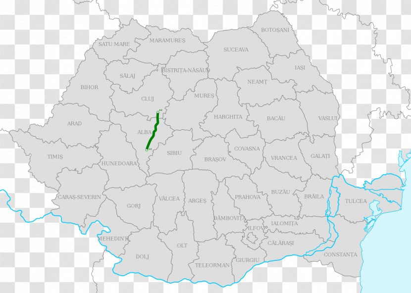 Romanians Map Tuberculosis - Romania Transparent PNG