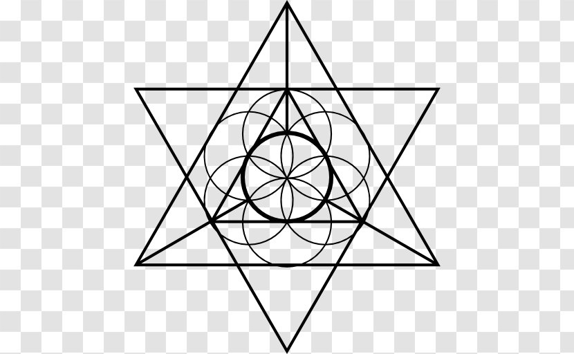 Sacred Geometry Merkabah Mysticism Stellated Octahedron Tetrahedron - Symmetry - Alchemy Vector Transparent PNG