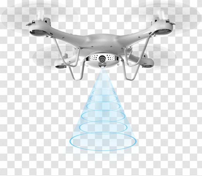 First-person View Quadcopter Unmanned Aerial Vehicle Camera Syma X5UW - Radio Control Transparent PNG