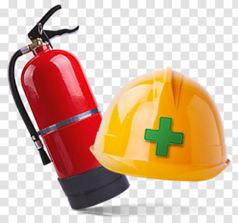 Fire Extinguisher Conflagration Firefighting Foam - Hydrant - Extinguishers And Helmets Transparent PNG