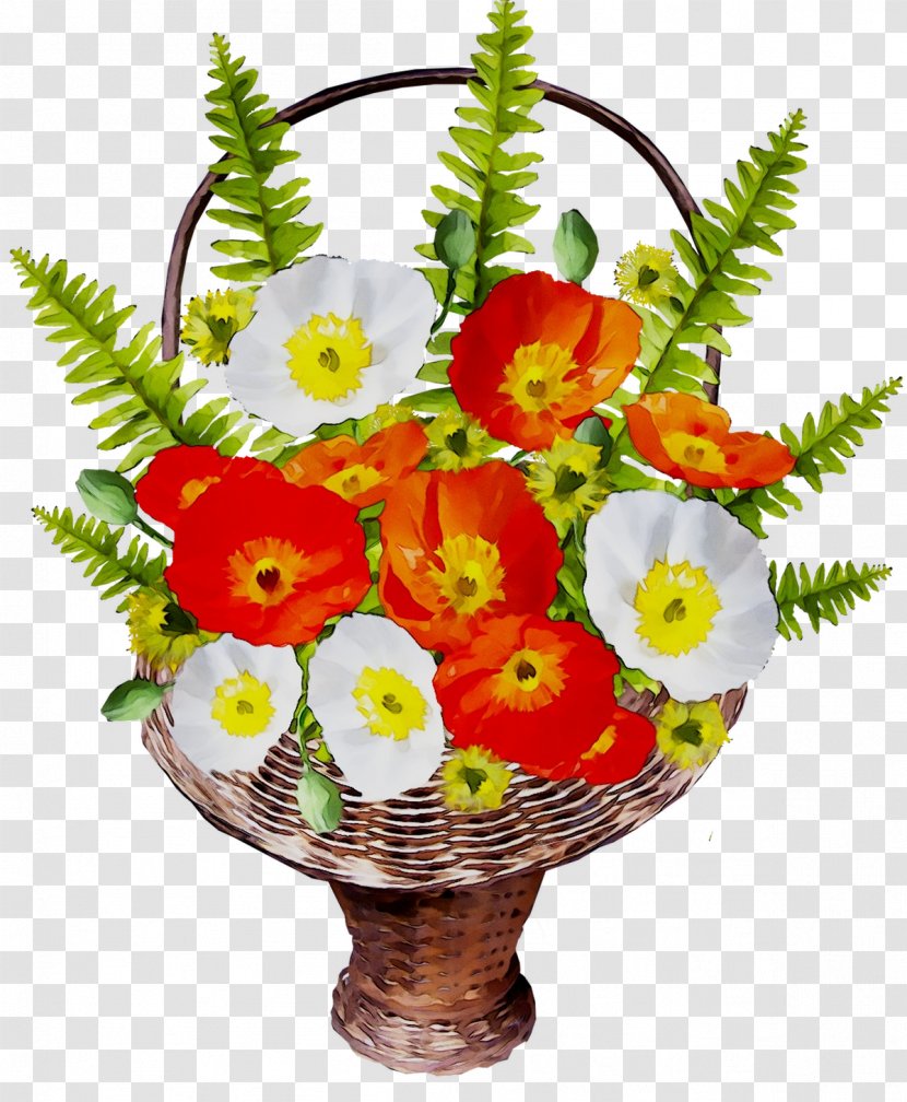 Floral Design Food Gift Baskets Cut Flowers Vase - Houseplant Transparent PNG