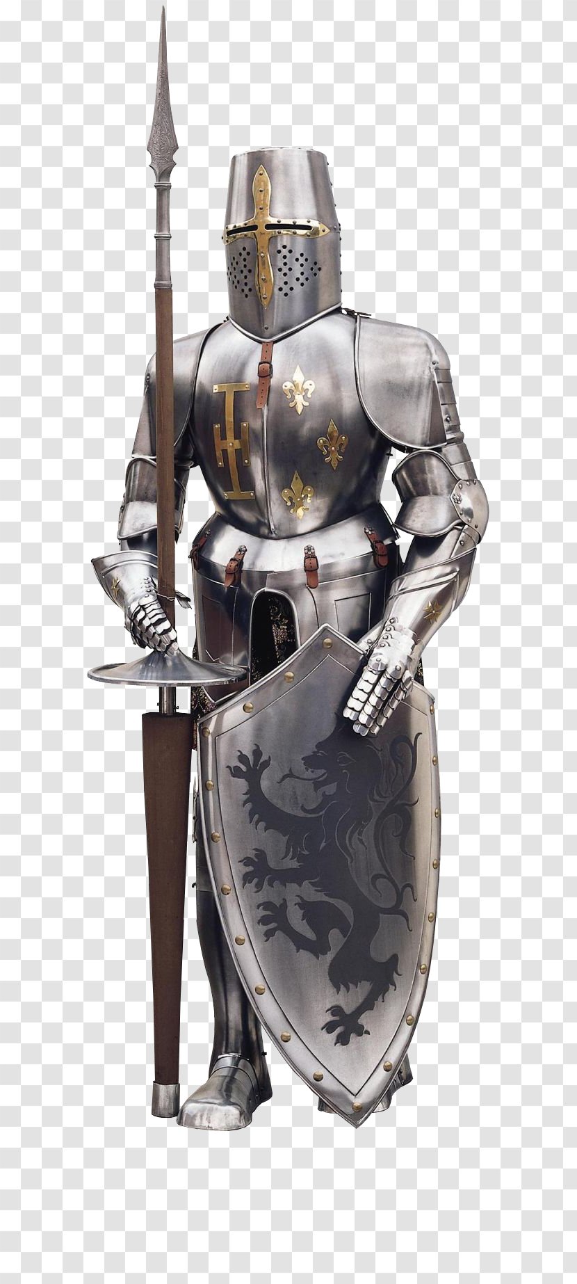 Knight Crusader Crusades Middle Ages Plate Armour - Medival Transparent PNG