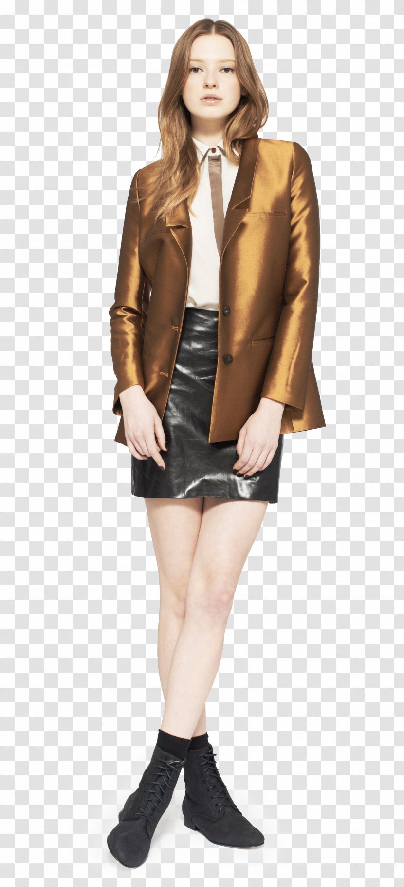 Leather Jacket Coat Sleeve - Sales Transparent PNG