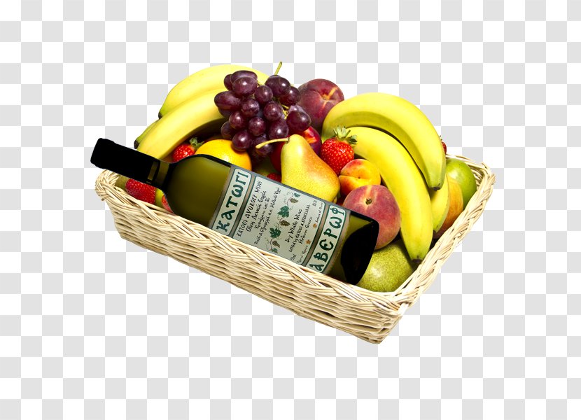 Food Gift Baskets Fruit Orange - Superfood - Fruits Basket Transparent PNG