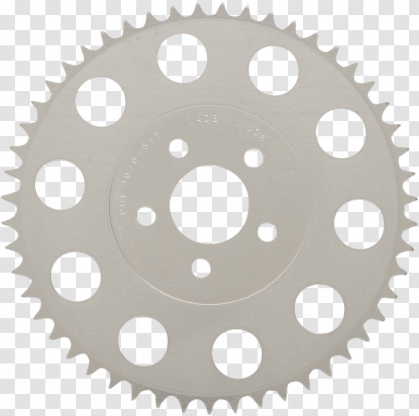 Sprocket Bicycle Chains Motorcycle - Aluminium Transparent PNG