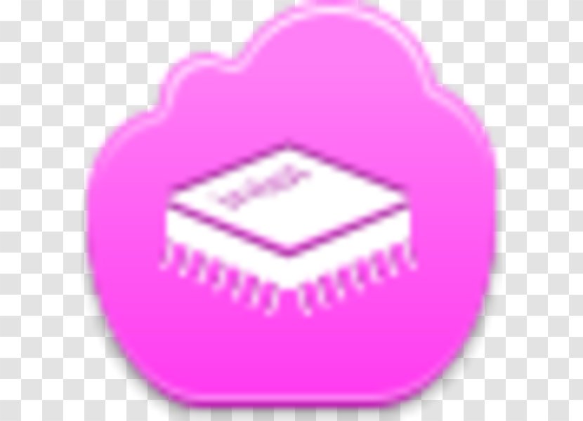 Pink M Font - Heart - Design Transparent PNG