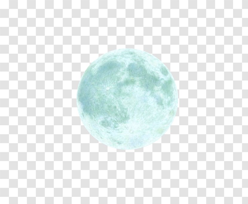 Circle Sky Computer Wallpaper - Texture - Light Blue Moon Transparent PNG