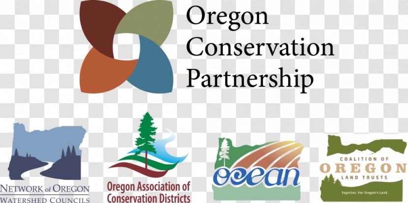 Logo Oregon Association Of Conservation Districts Brand Banner - Convention Transparent PNG