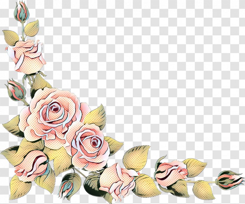 Floral Design Rose Family Cut Flowers - Artificial Flower Transparent PNG