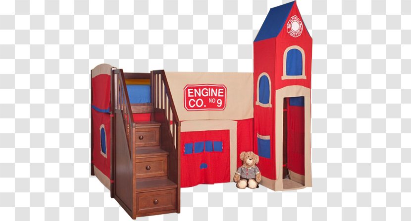 Bunk Bed Staircases House Bedroom - Playhouse Transparent PNG