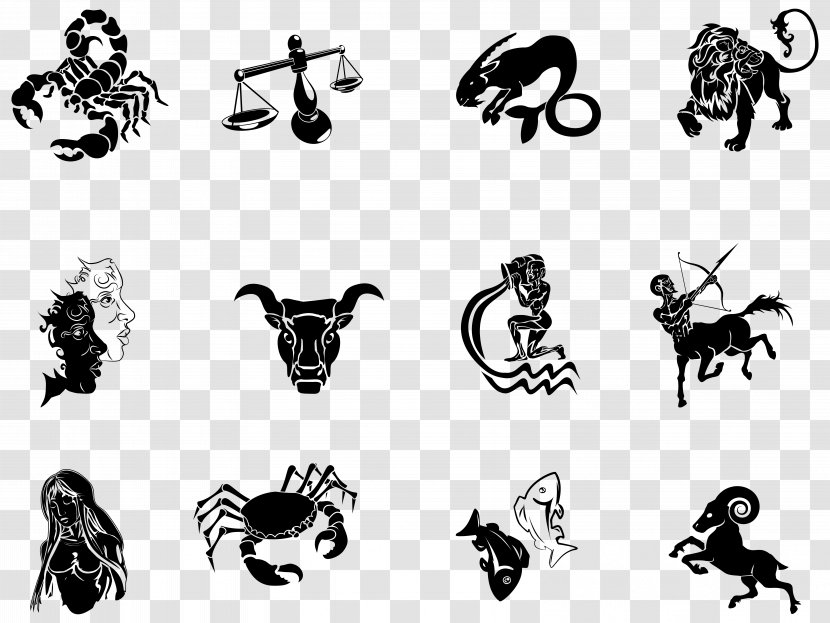 Astrological Sign Zodiac Horoscope Astrology Clip Art - Pattern - Signs Transparent Clipart Image Transparent PNG