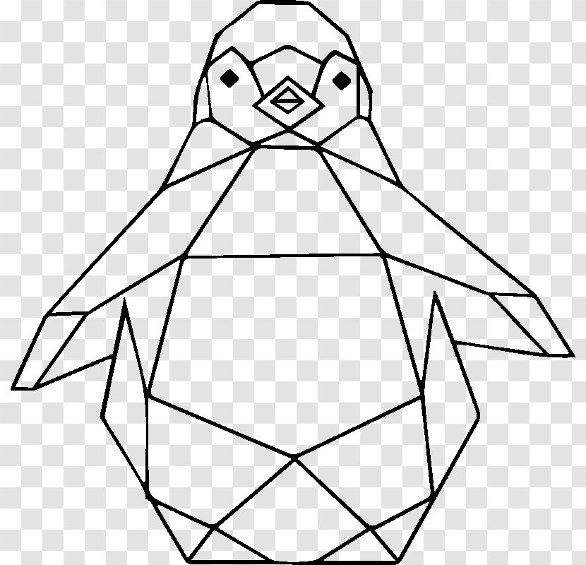 Penguin Chicks Geometry Animal Emperor Transparent PNG
