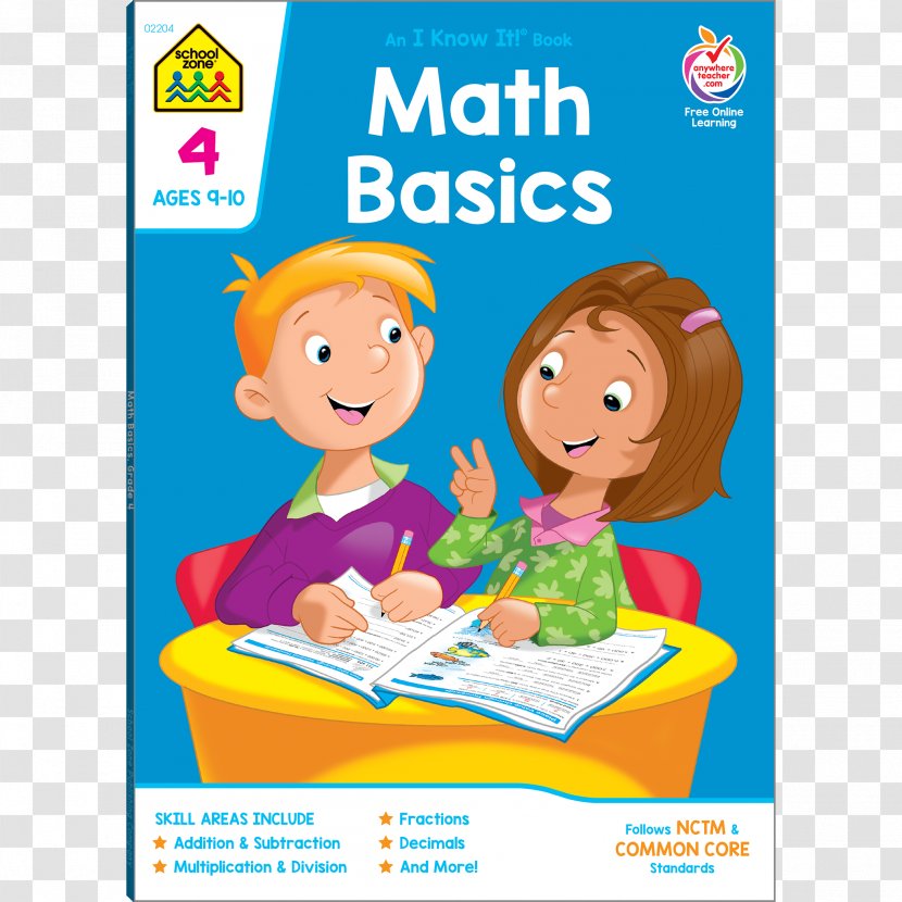 Math Basics 4: Grade 4 Mathematics Tap The Magic Tree Board Book BASICS 2 - Decimal Transparent PNG