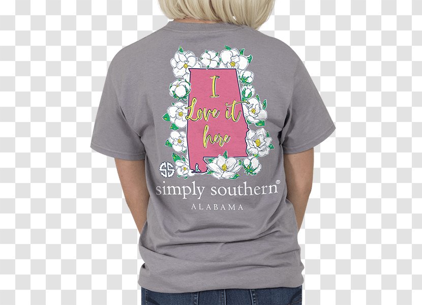 Alabama T-shirt Georgia Preppy Transparent PNG