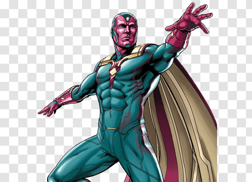 Vision Iron Man Ant-Man Superhero Ultron - Marvel Transparent PNG