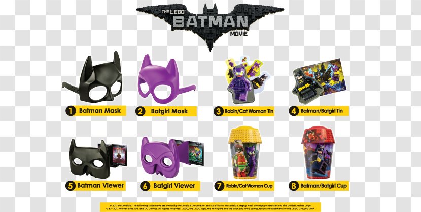 Fast Food McDonald's Happy Meal Batman - Brand - Indonesia Rice Bowl Menu Transparent PNG