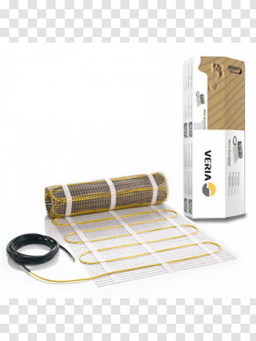 Veria Underfloor Heating Danfoss Electricity - Heat - Floor Mat Transparent PNG