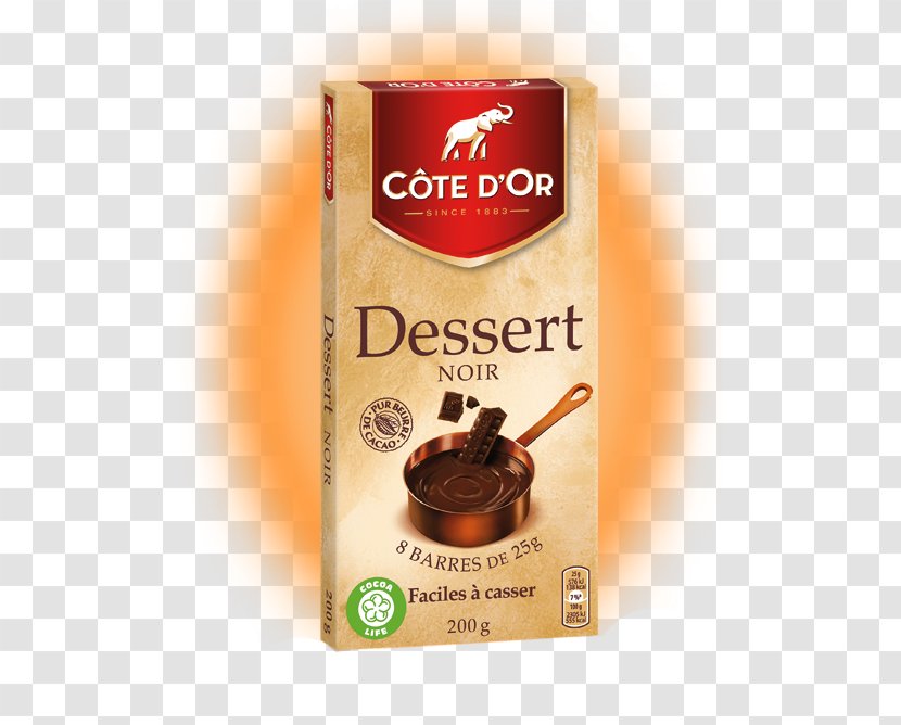 Dark Chocolate Instant Coffee Côte D'Or Dessert Transparent PNG