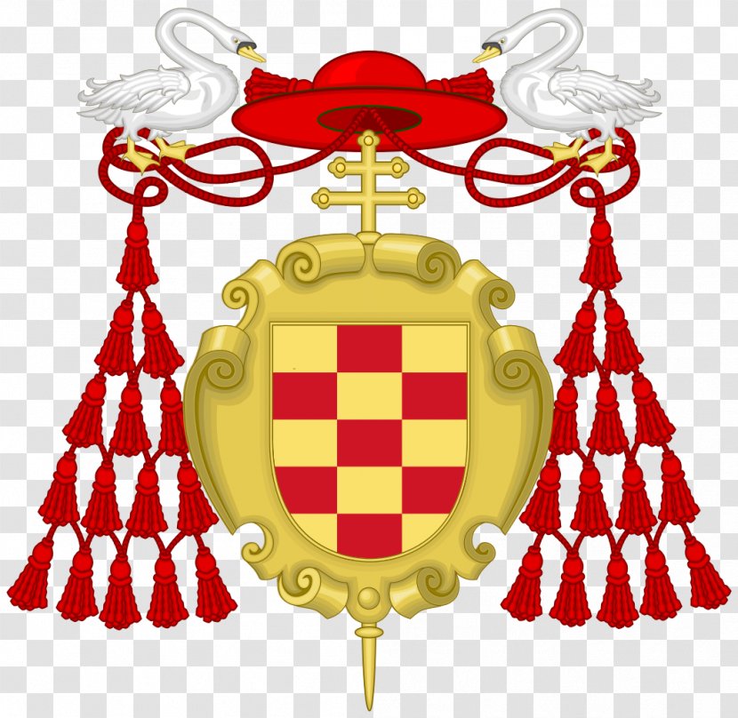 Coat Of Arms Roman Catholic Archdiocese Toledo Crown Castile Cardinal Grand Inquisitor - Silhouette - Tree Transparent PNG