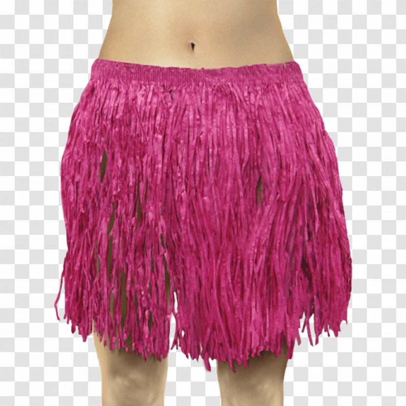 Grass Skirt Pink Costume Hula - Hawaii Transparent PNG
