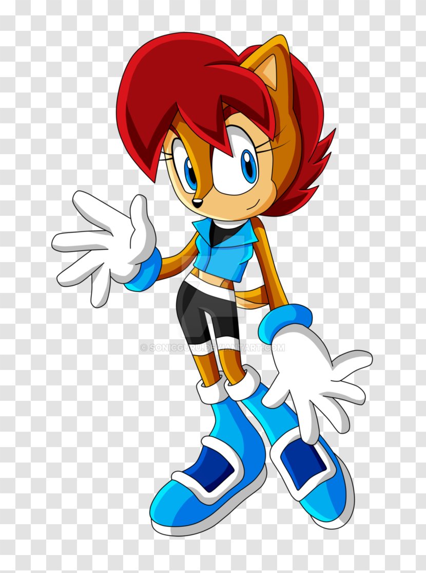 Sonic The Hedgehog Tails Princess Sally Acorn Rouge Bat Metal - Fictional Character Transparent PNG