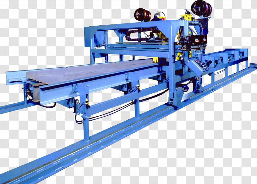 Machine Manufacturing Welding I-beam - Beam - Gantry Transparent PNG