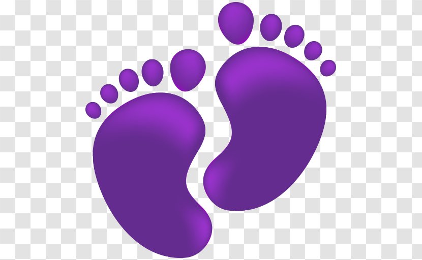 Footprint Child Infant Clip Art - Barefoot Transparent PNG