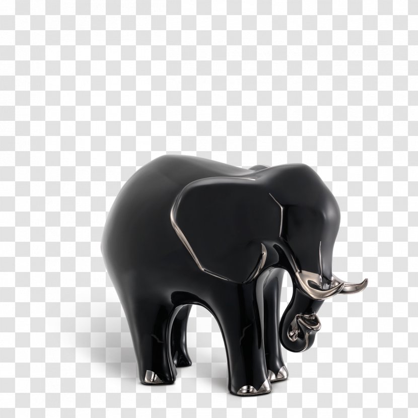 Indian Elephant African Boutique Stefano Ricci Luxury Goods - Black Shiny Transparent PNG