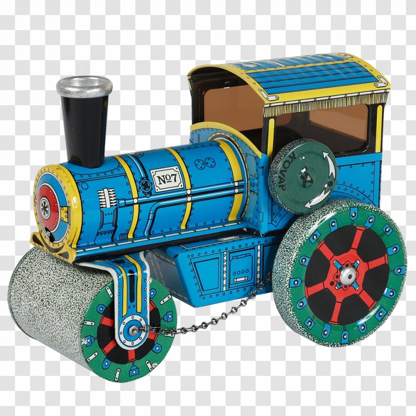Toyday Tractor And Trailer KOVAP Ladybird Tin Toy Stuffed Animals & Cuddly Toys - Cylinder Transparent PNG