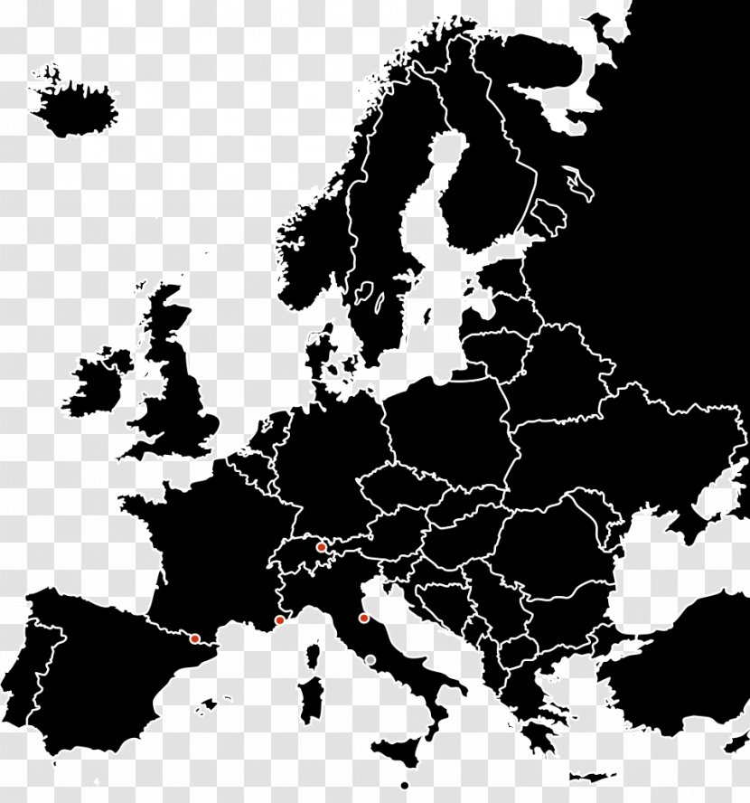 European Union Map Globe - Europe Vector Transparent PNG