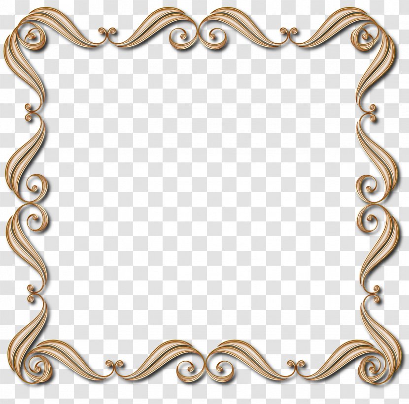 Picture Frames Body Jewellery Line Pattern - Frame Transparent PNG