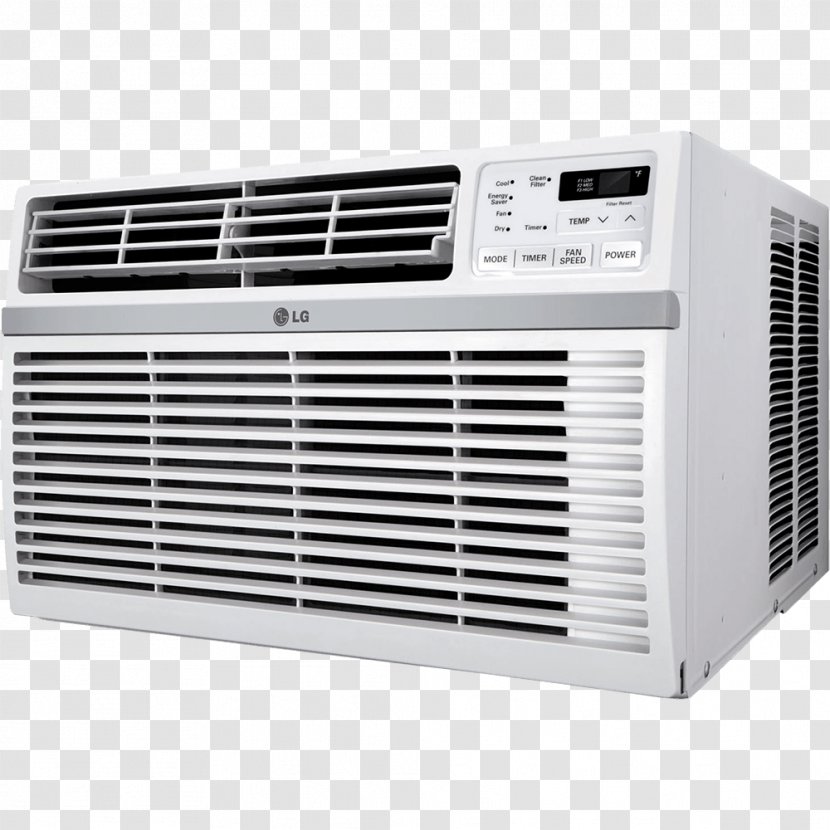 Window Air Conditioning British Thermal Unit LG Electronics Seasonal Energy Efficiency Ratio - Conditioner Transparent PNG
